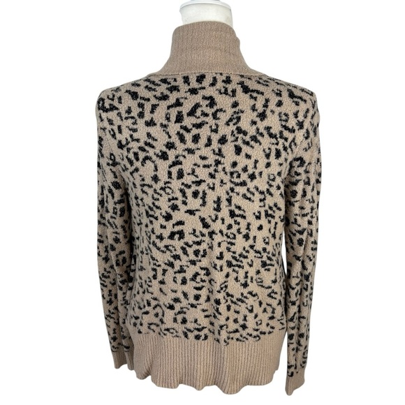 Rachel Zoe Cheetah Print Cardigan Size M - Picture 5 of 7